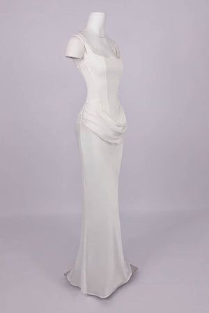 Selmori Hortense Sleeveless Square Neck Maxi Dress