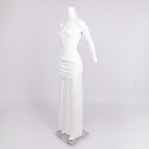 Mélanie One Shoulder Maxi Dress