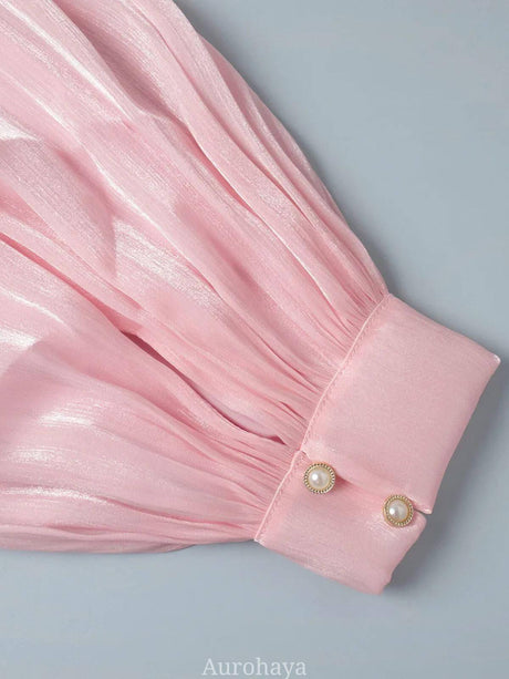 Selmori Avelisse Draped Mini Dress