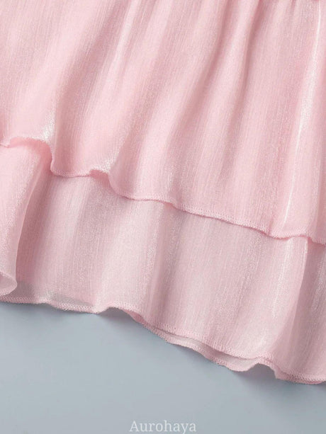 Selmori Avelisse Draped Mini Dress