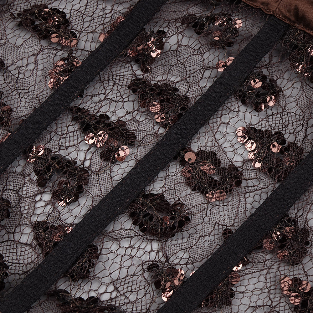 Alchimie Lace Corset Bustier Top