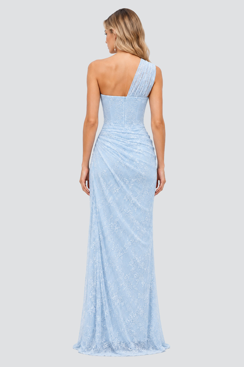 Angélique One Shoulder Draped Lace Maxi Dress - Blue_-_selmori.com_-_02