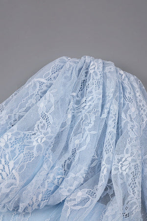 Angélique One Shoulder Draped Lace Maxi Dress - Blue_-_selmori.com_-_16