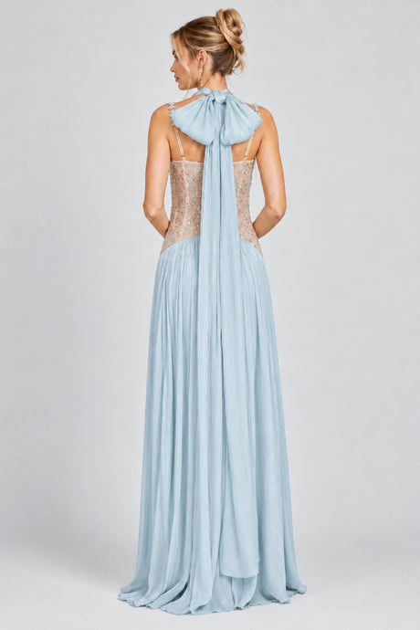 Aquarelle Rhinestone Panel Maxi Dress - Light Blue_-_selmori.com_-_02