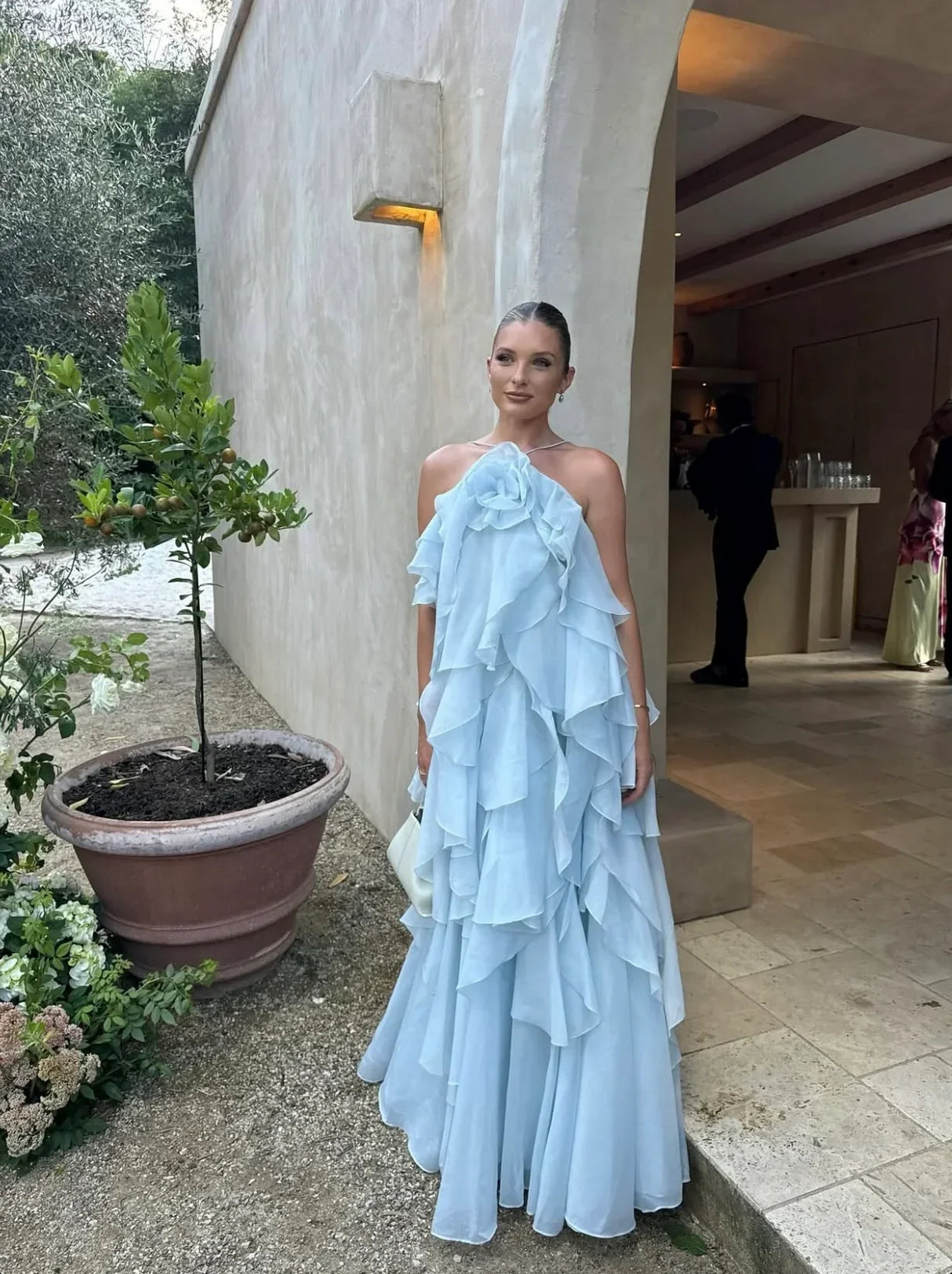 Romance Ruffle Tiered Maxi Dress