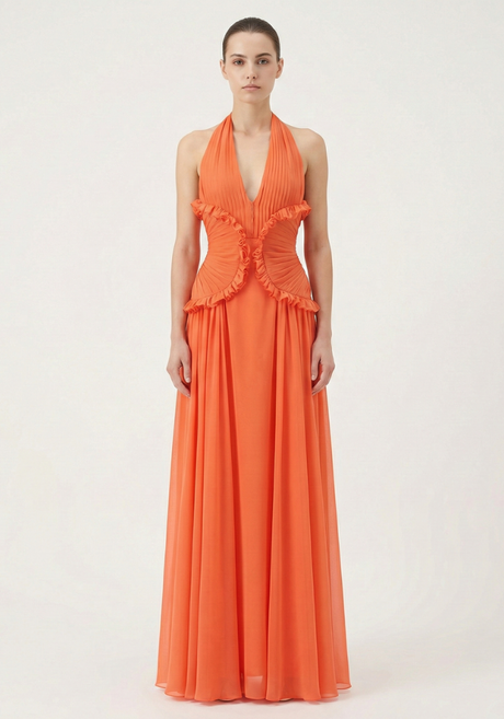 Énergie Halter Maxi Dress