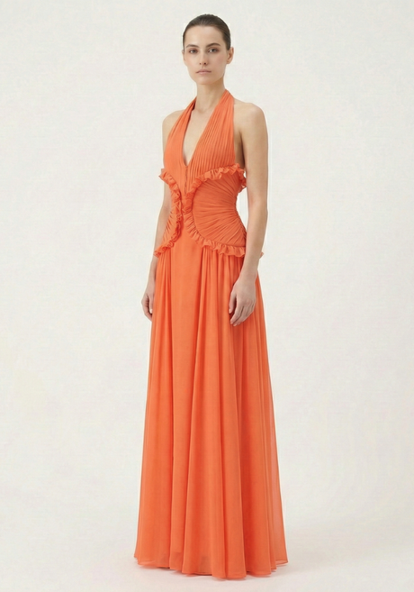 Énergie Halter Maxi Dress