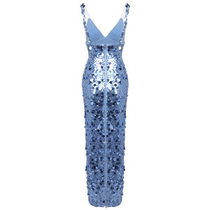 Éliane Sequin Maxi Dress
