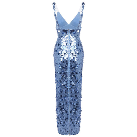 Éliane Sequin Maxi Dress