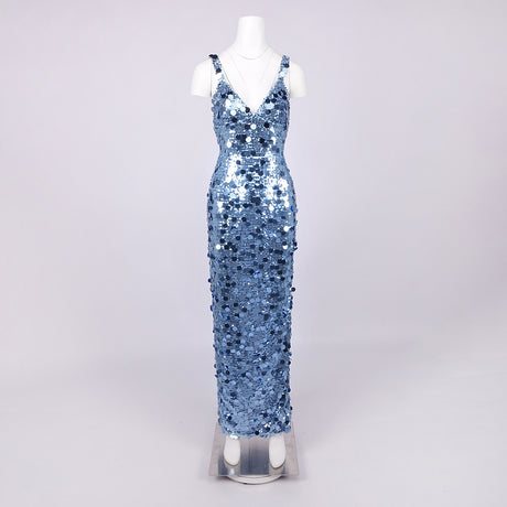 Éliane Sequin Maxi Dress