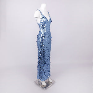 Éliane Sequin Maxi Dress