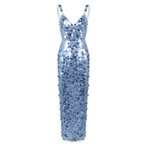 Éliane Sequin Maxi Dress