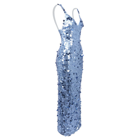 Éliane Sequin Maxi Dress