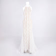 Selmori Tatiana Halter Backless Maxi Dress White