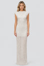 Caliste Sequin Cap-Sleeve Open-Back Maxi Dress - White_-_selmori.com_-_01