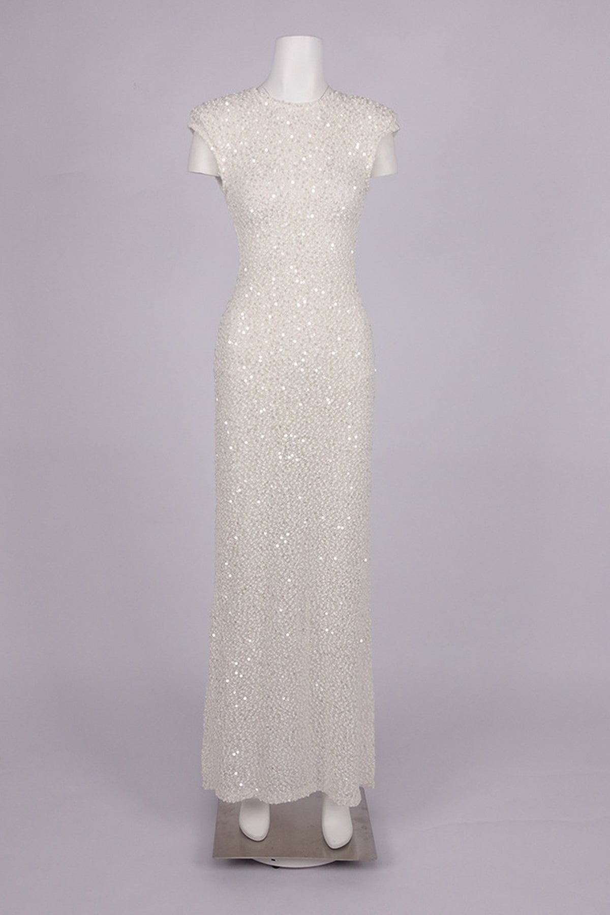 Caliste Sequin Cap-Sleeve Open-Back Maxi Dress - White_-_selmori.com_-_08