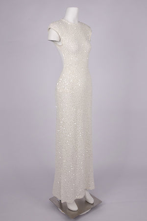 Caliste Sequin Cap-Sleeve Open-Back Maxi Dress - White_-_selmori.com_-_09