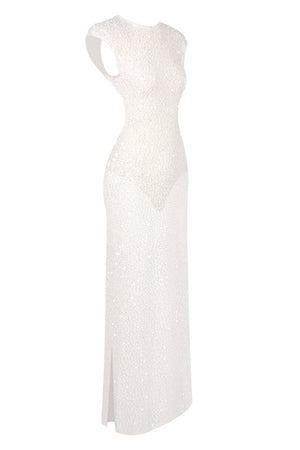 Caliste Sequin Cap-Sleeve Open-Back Maxi Dress - White_-_selmori.com_-_12