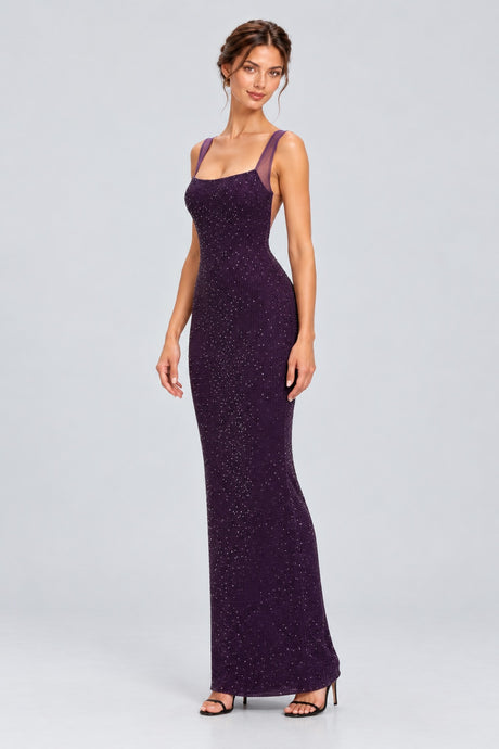 Célestianne Crystal Mesh Open-Back Maxi Dress - Purple_-_selmori.com_-_05
