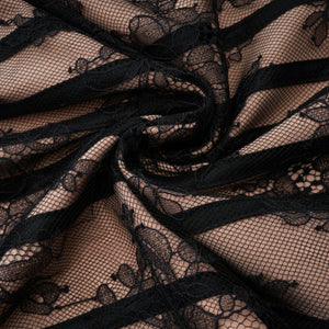 Sarah Floral Lace Corset Maxi Dress