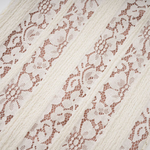 Sirène Off Shoulder Lace Maxi Dress