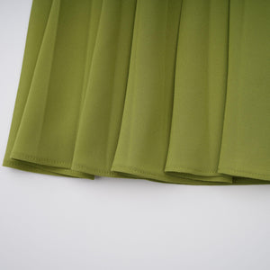 Selmori Isaline Emerald Corset Maxi Dress