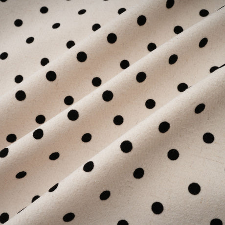 Selmori Estelle White Polka Dot Midi Dress