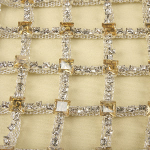 Désir Beaded Backless Maxi Dress Gold