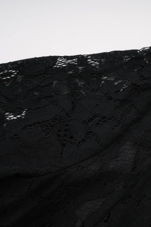 Élodiane Jewel-Button Bell-Sleeve Lace Maxi Dress - Black_-_selmori.com_-_10