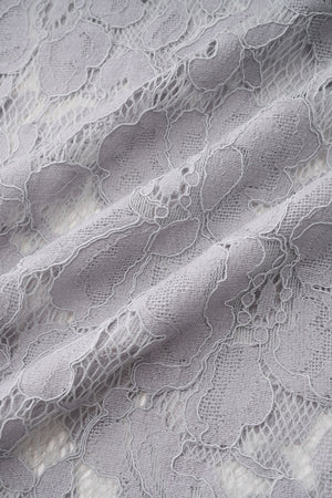 Élodiane Jewel-Button Bell-Sleeve Lace Maxi Dress - Gray_-_selmori.com_-_15