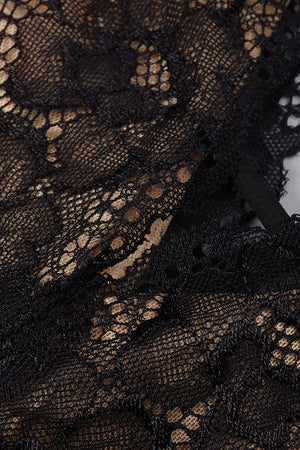 Énigme Lace Plunge Mermaid Maxi Dress - Black_-_selmori.com_-_10