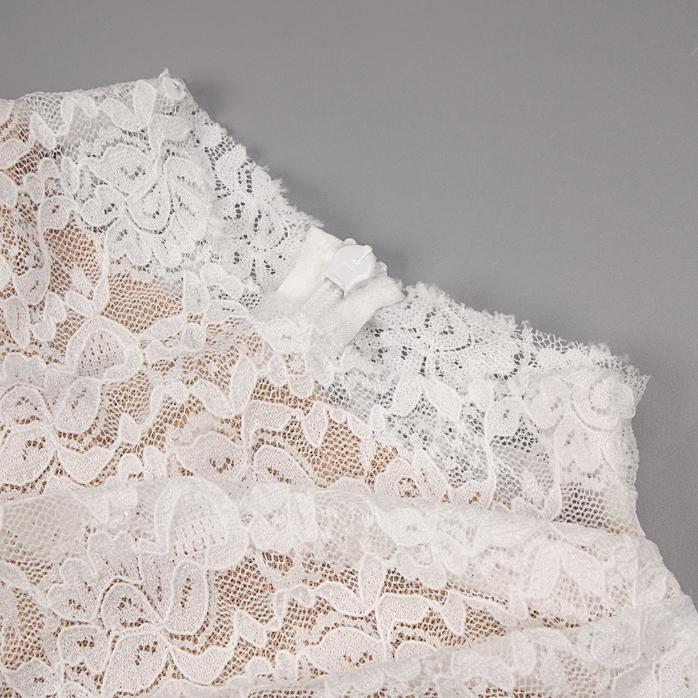 Floriane Lace Maxi Dress