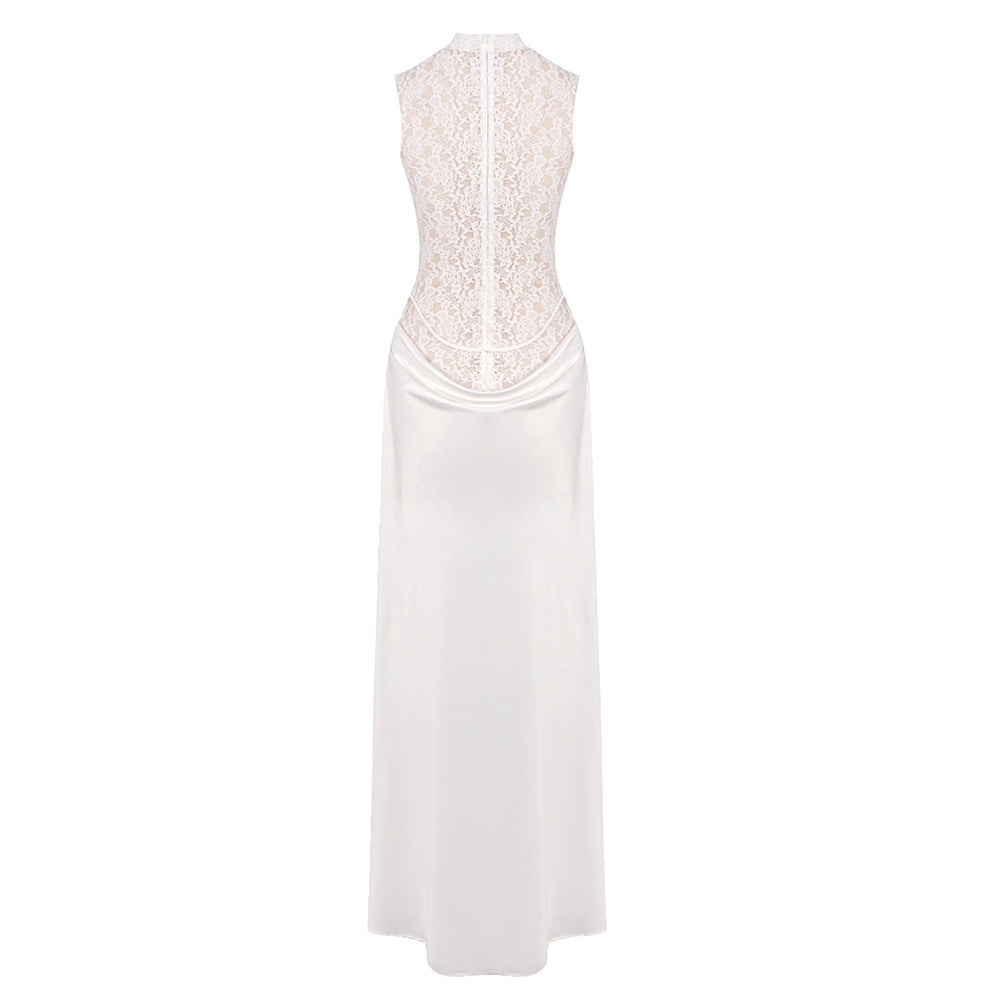 Floriane Lace Maxi Dress