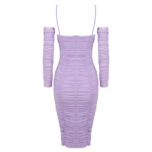 Selmori Marion Ruched Midi Dress