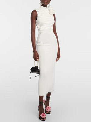 Selmori Odette Elegant Sleeveless Midi Dress