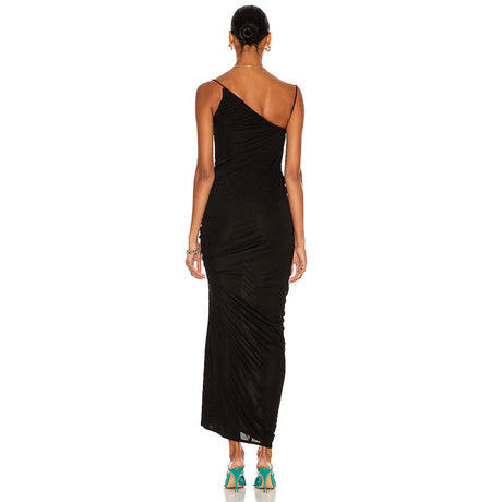Selmori Célène Ruched Maxi Dress