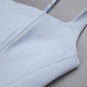 Hortense Square Neck Corset Maxi Dress