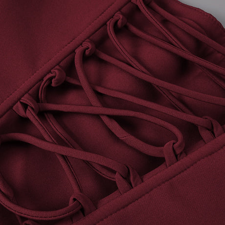 Hortense Square Neck Corset Maxi Dress
