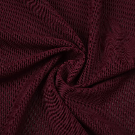 Instinct One Shoulder Draped Ruched Mini Dress Burgundy