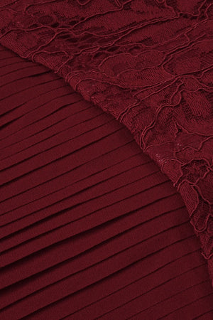 Isaline Halter Lace Corset Maxi Dress - Burgundy_-_selmori.com_-_12