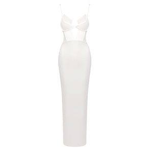 Modernité Cutout Fringe Maxi Dress