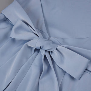 Amulette Cowl Neck Ruffle Midi Dress