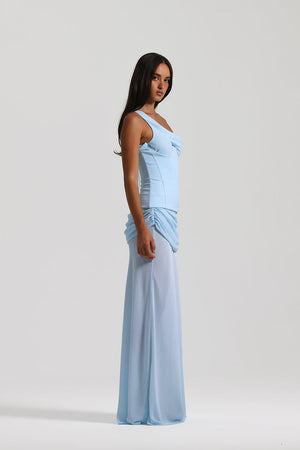 Mélanie One Shoulder Maxi Dress