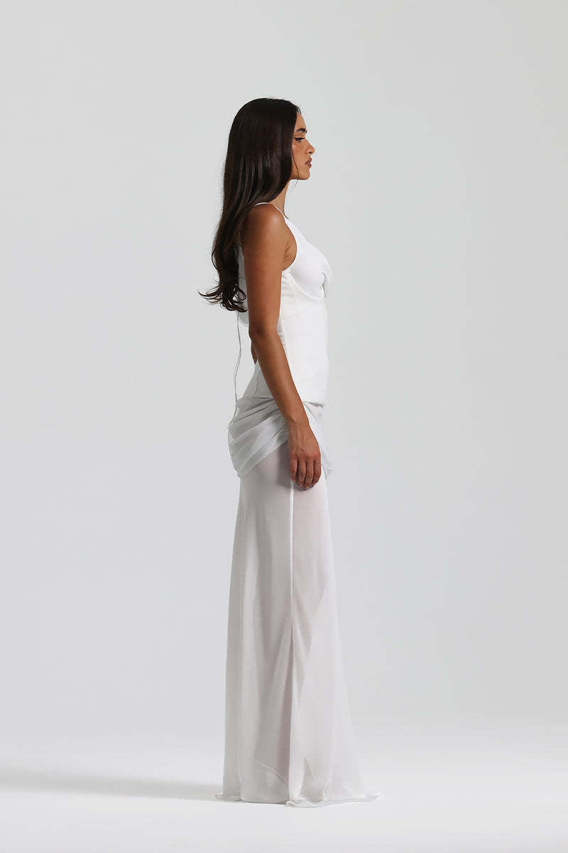 Mélanie One Shoulder Maxi Dress