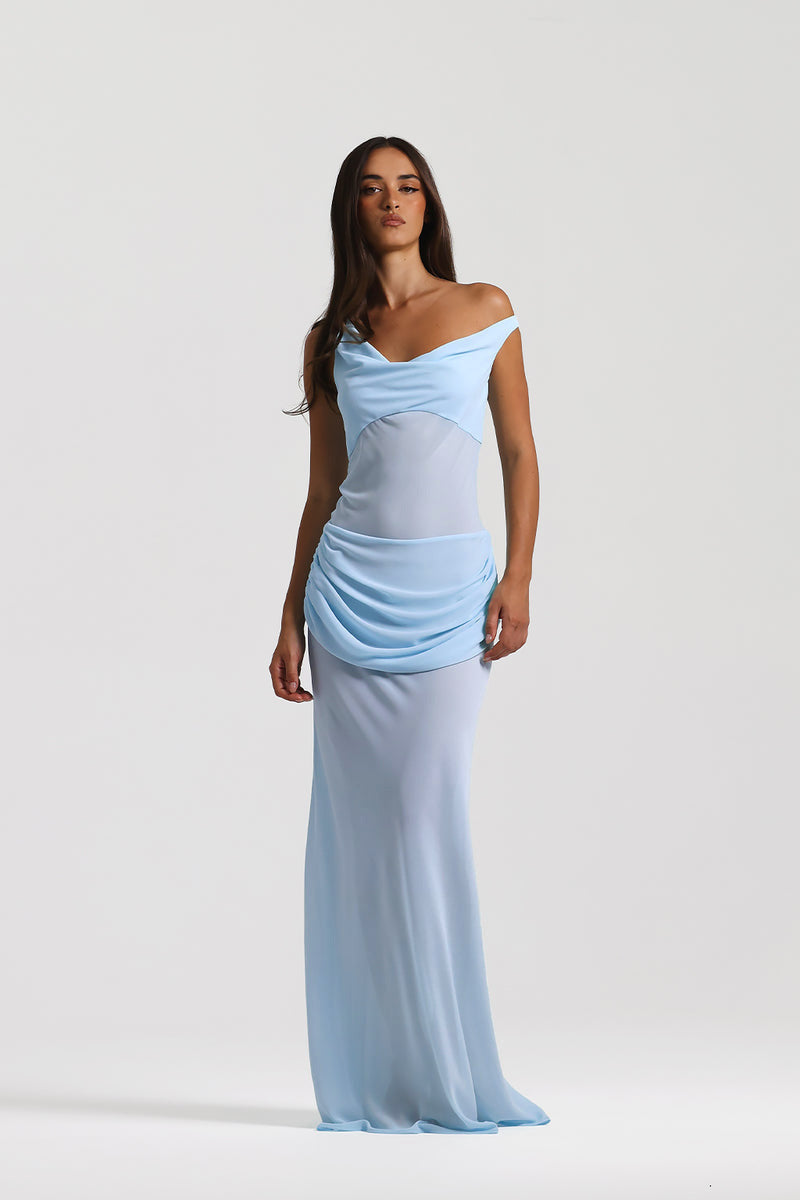 Mélanie One Shoulder Maxi Dress