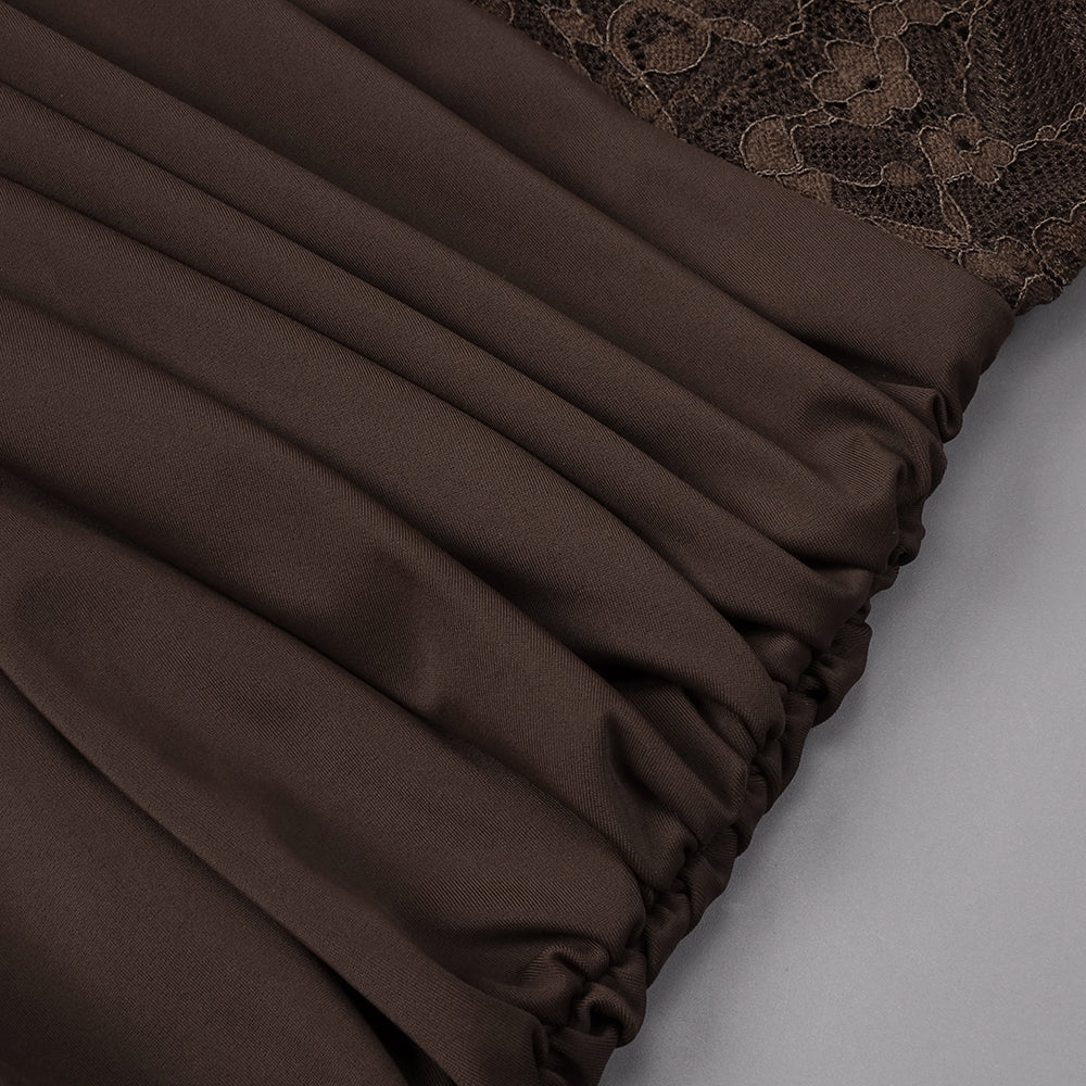 Fluidité Lace Corset Maxi Dress