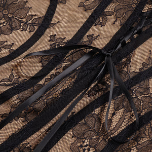 Philtre Lace Corset Mini Dress