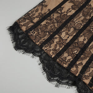 Philtre Lace Corset Mini Dress