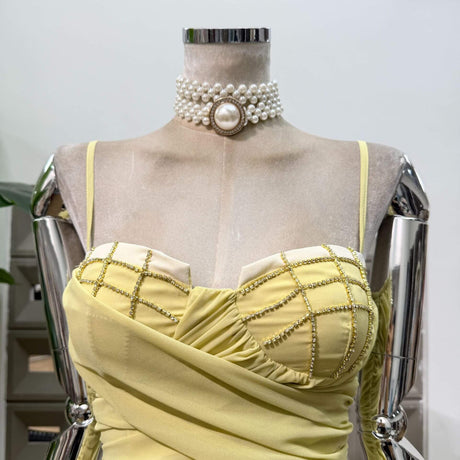 Léonie Elegant Sleeveless Mini Dress