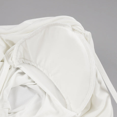 Selmori Lumière Long Sleeve Deep V Maxi Dress